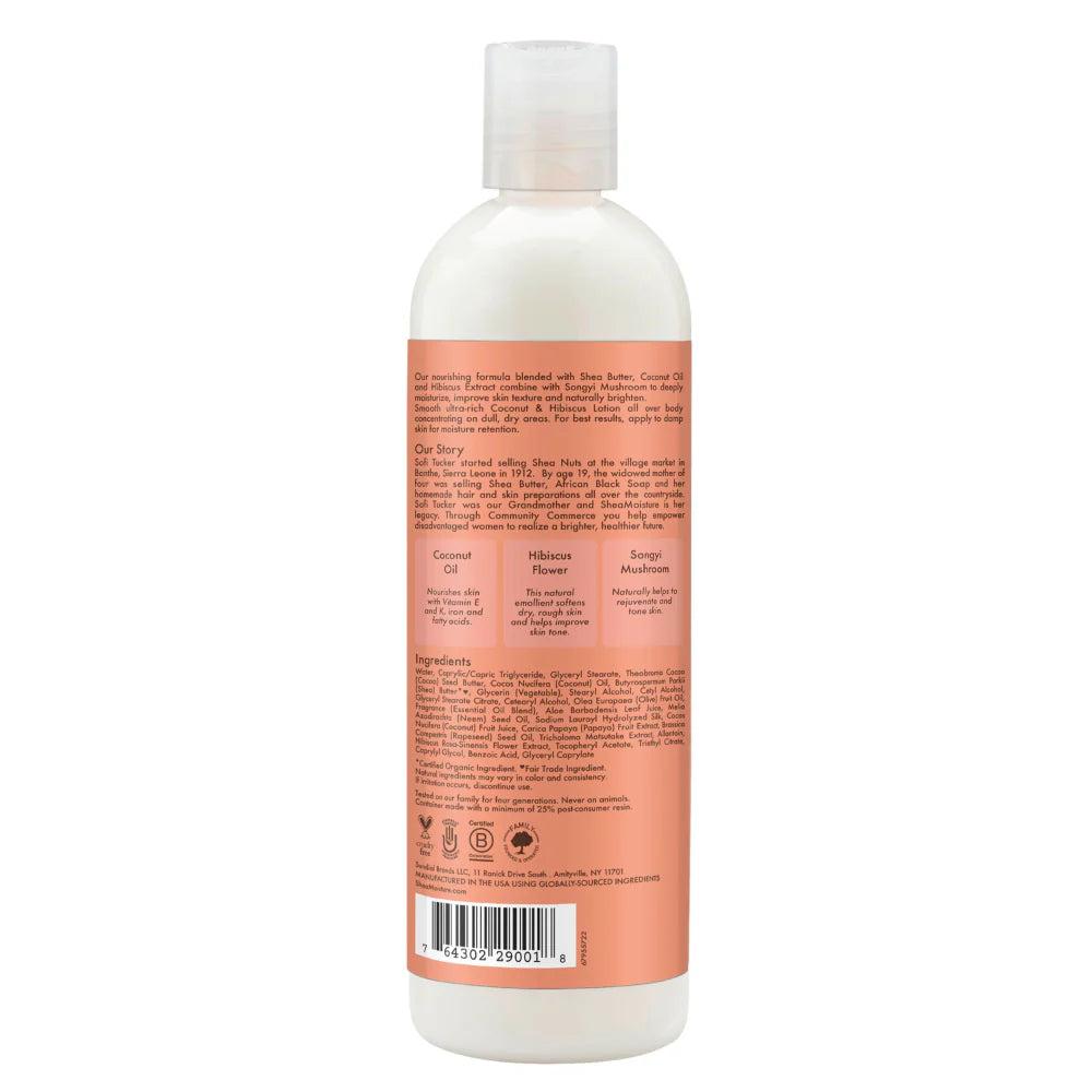 Shea Moisture Coconut & Hibiscus Illuminating Body Lotion 384ml