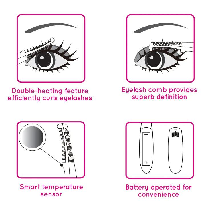 1000 Hour Heated Eye Lash Curler