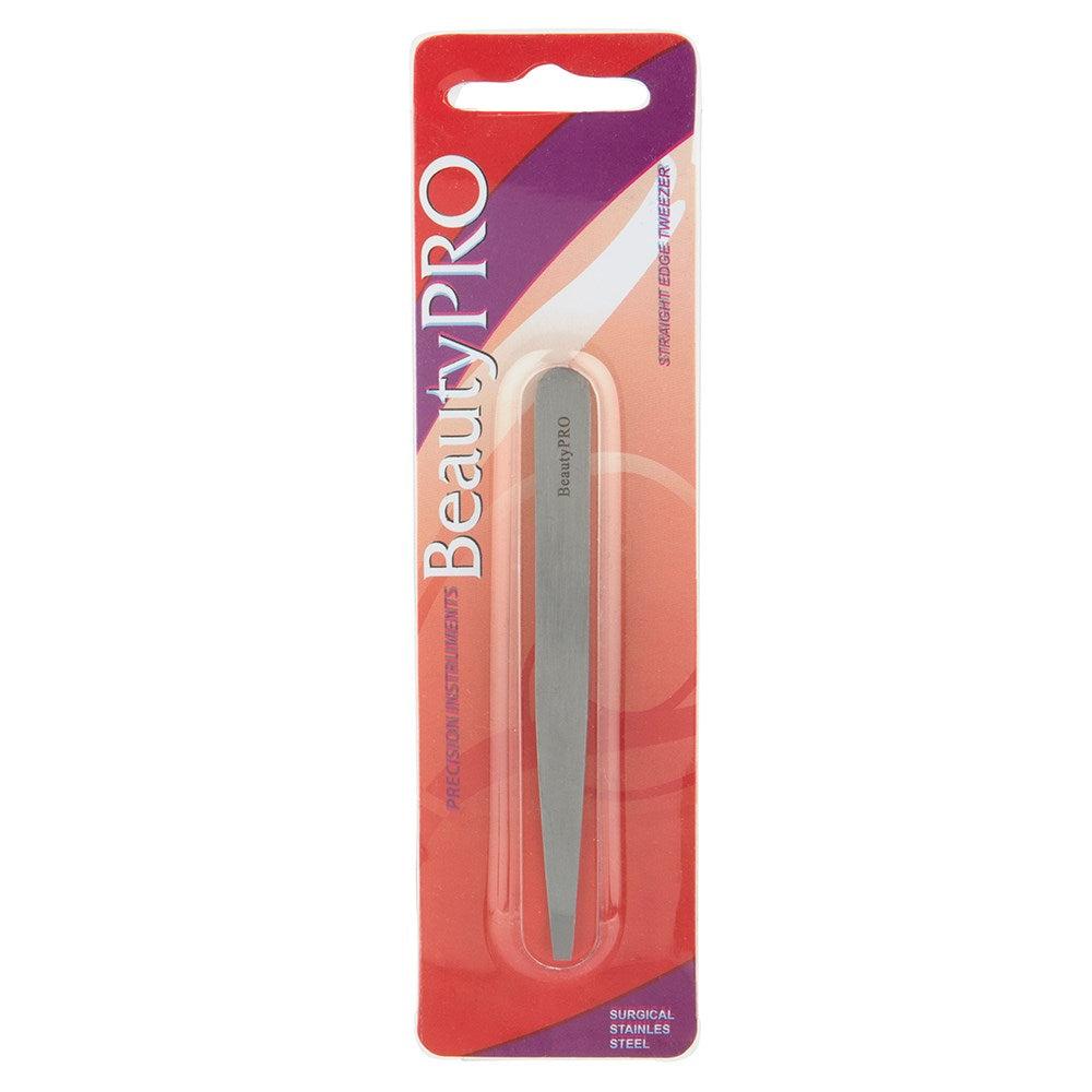 BeautyPRO Straight Edge Tweezer