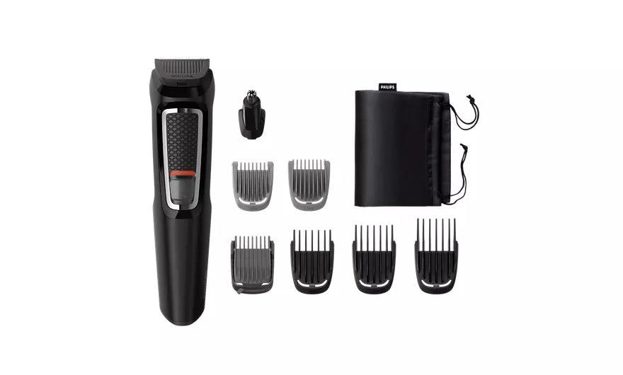 Philips Multigroom Series 3000 8-in-1 Face & Hair Trimmer - Black