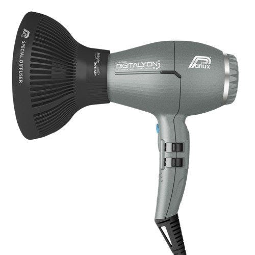 Parlux DigitAlyon Dryer Glitter Grey with Diffuser Pack