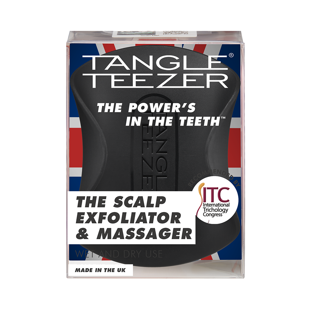 Tangle Teezer Scalp Exfoliator & Massager Onyx Black