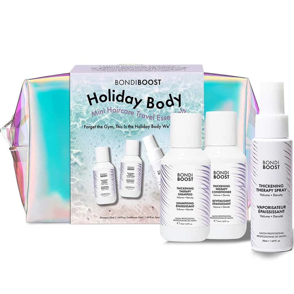 Bondi Boost Holiday Body Mini Haircare Travel Essentials Pack