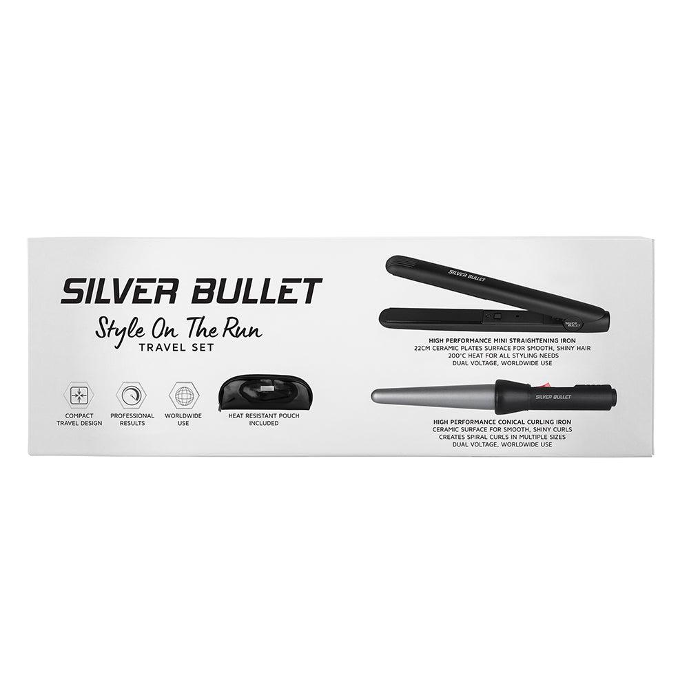 Silver Bullet Style on the Run - Mini Straightener & Conical