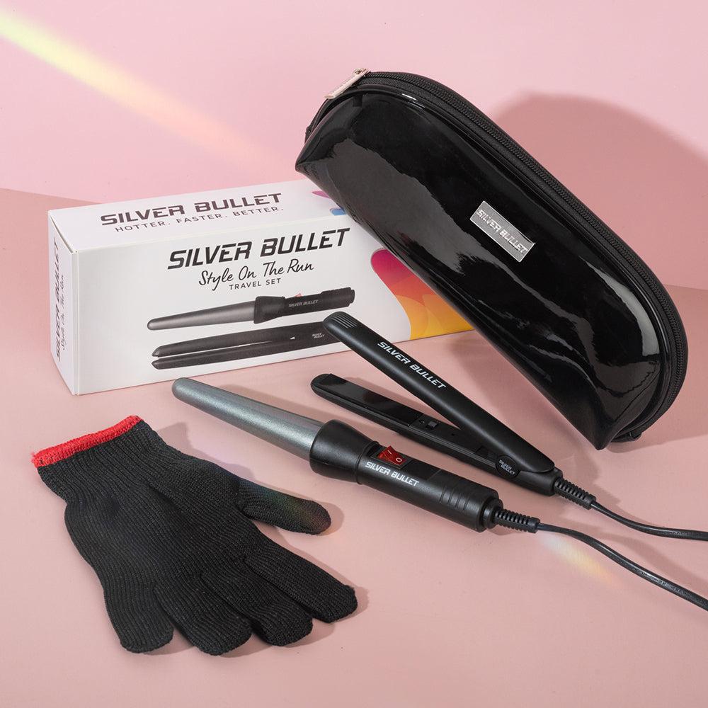 Silver Bullet Style on the Run - Mini Straightener & Conical