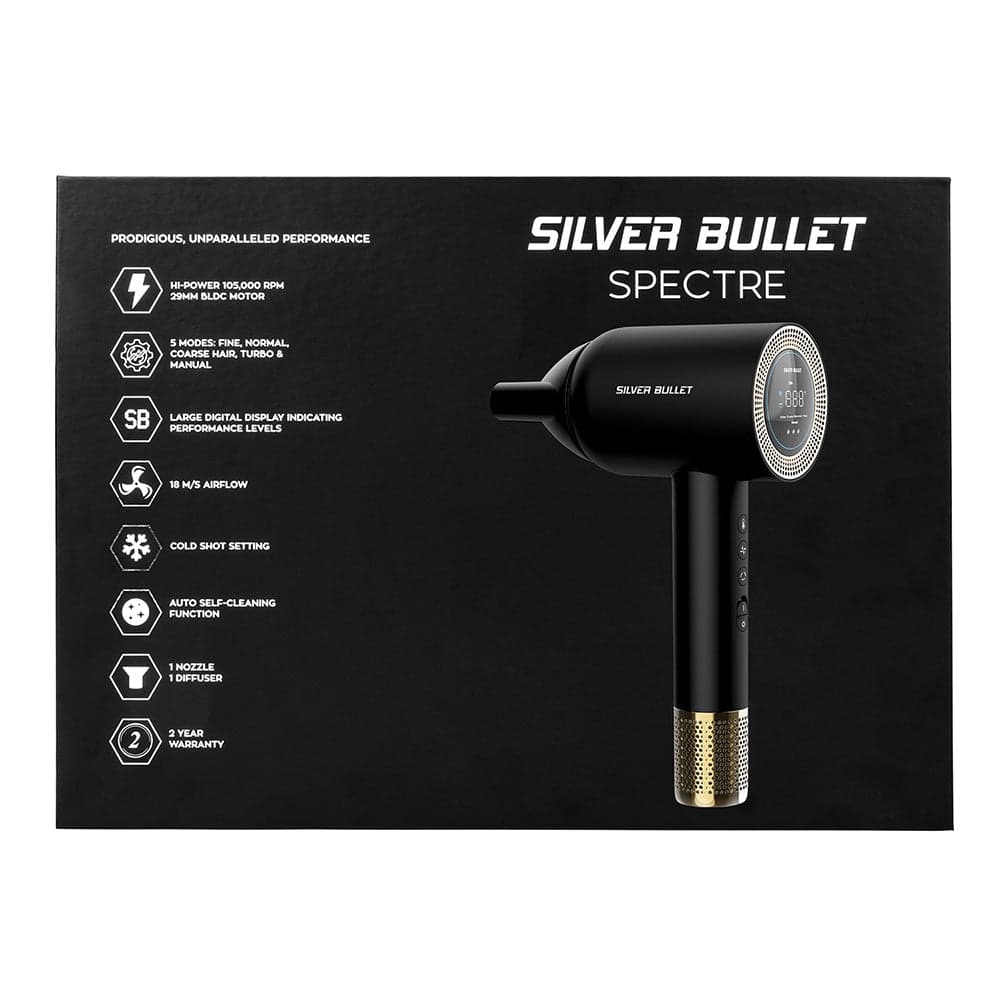 Silver Bullet Spectre Dryer - Black