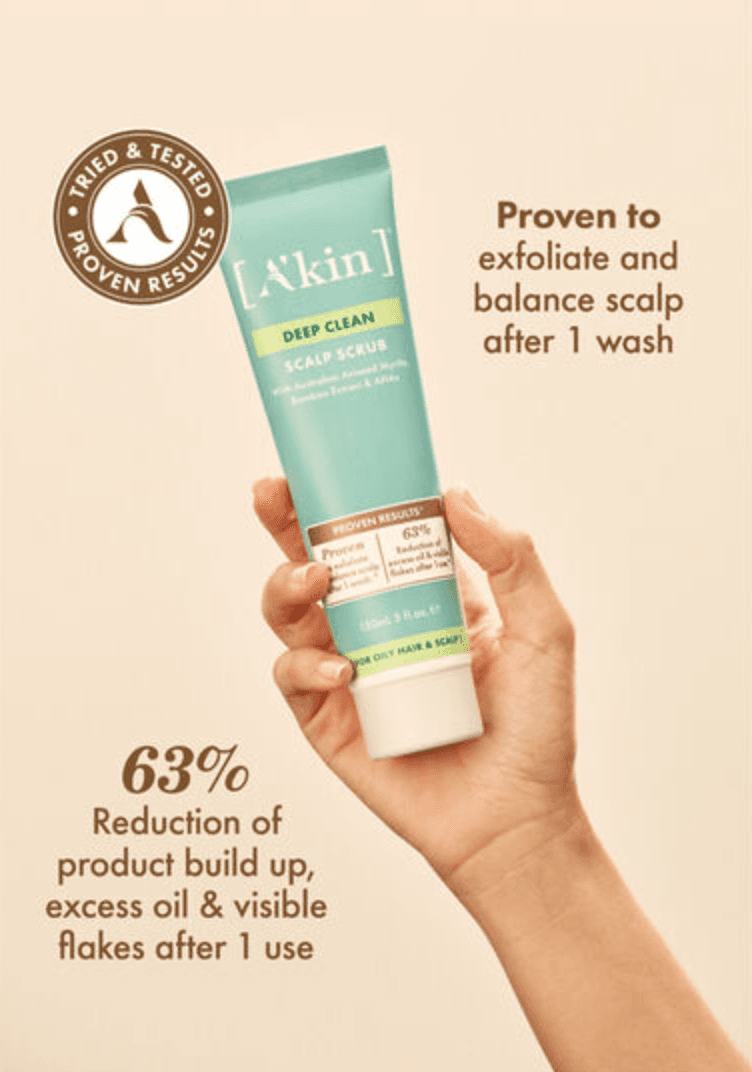 A'kin Deep Clean Scalp Scrub 150ml