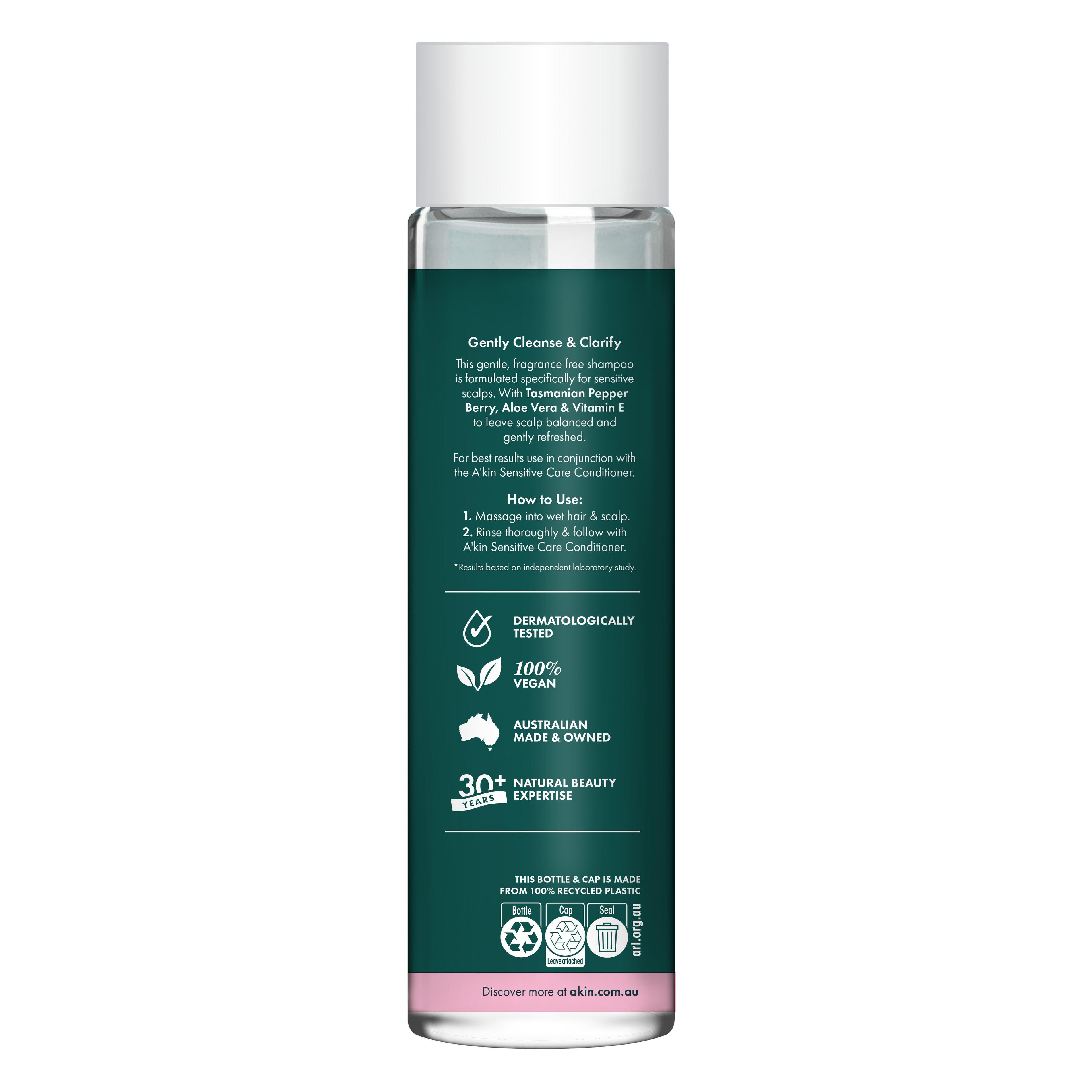 A'kin Sensitive Care Shampoo 375ml