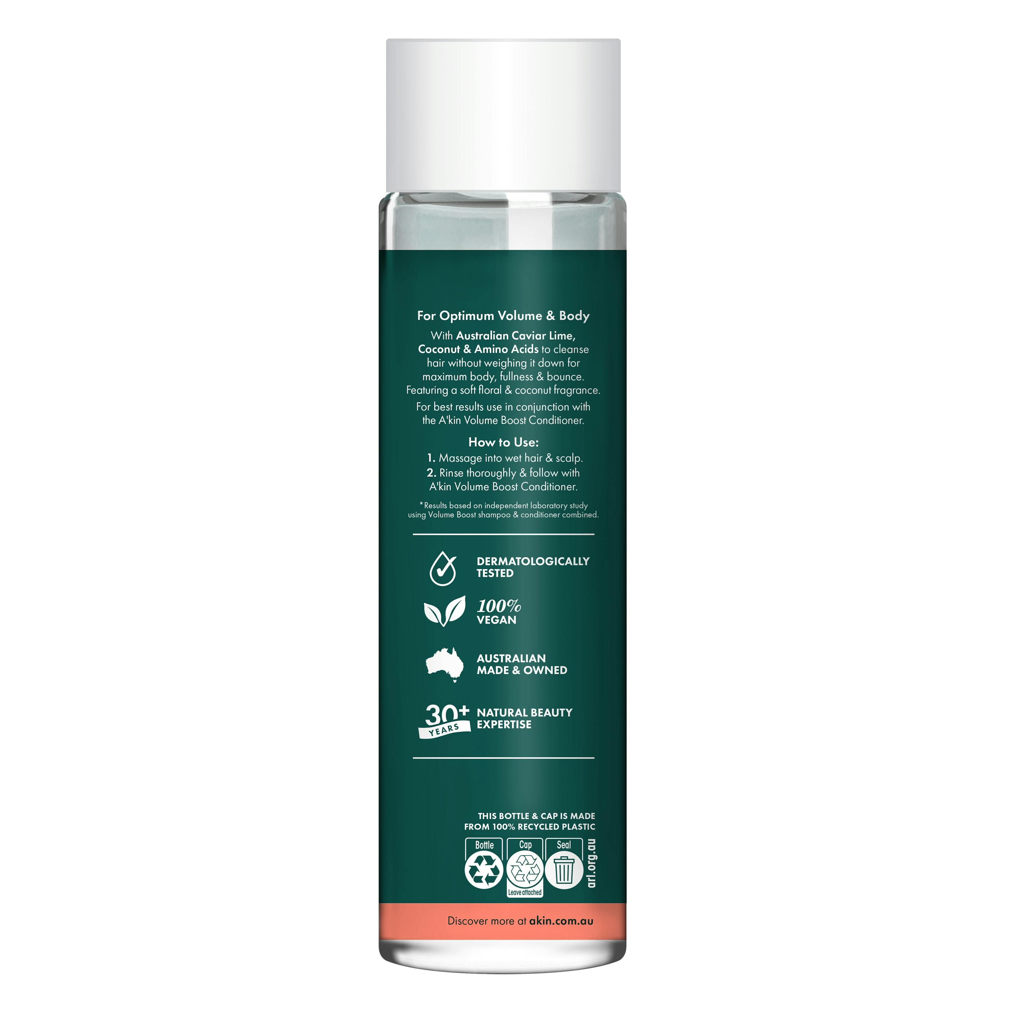 A'kin Volume Boost Shampoo 375ml