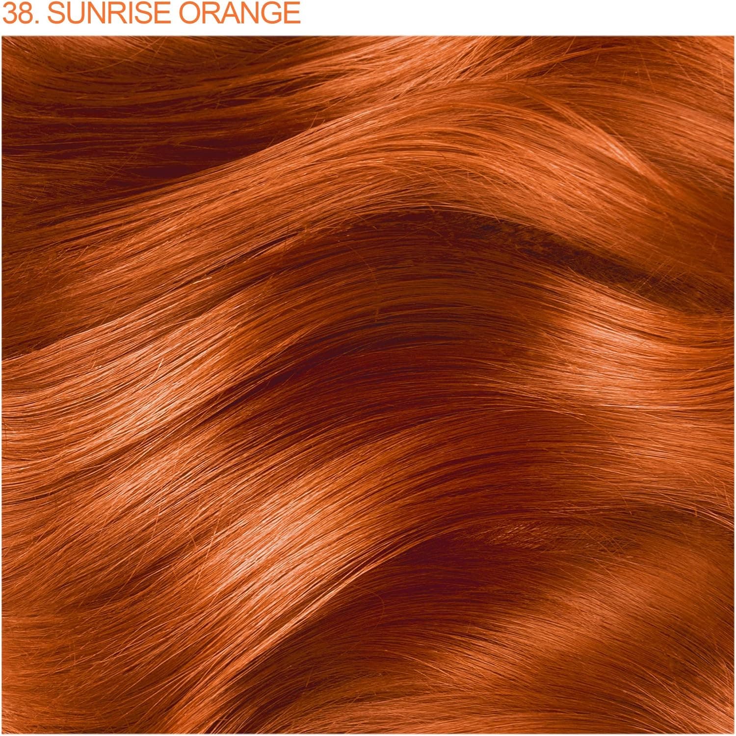 Adore Semi Permanent Hair Colour - Sunrise Orange 38 118ml