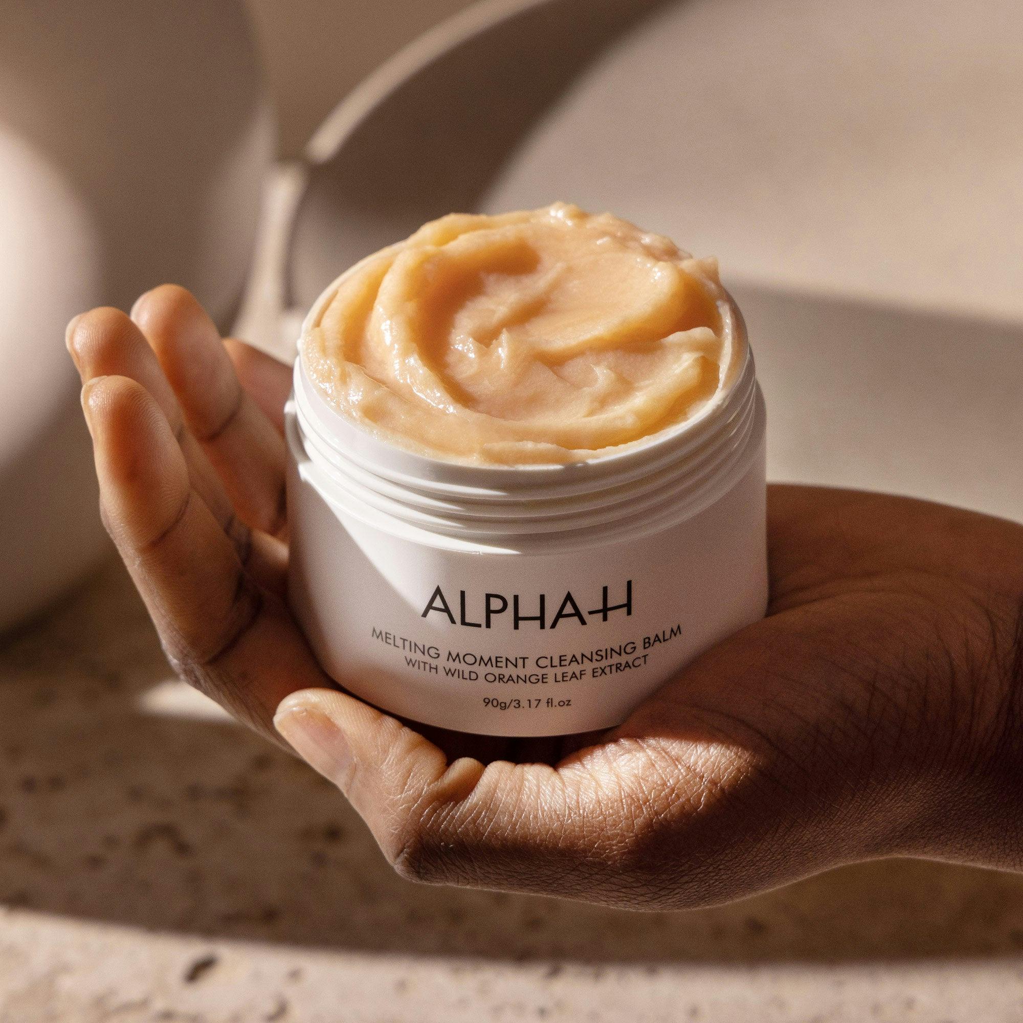 Alpha-H Melting Moment Cleansing Balm with Wild Orange Leaf Extract 90g