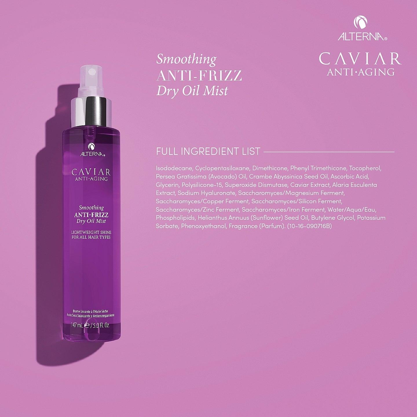 Alterna Caviar Smoothing Anti-Frizz Dry Oil Mist 147ml