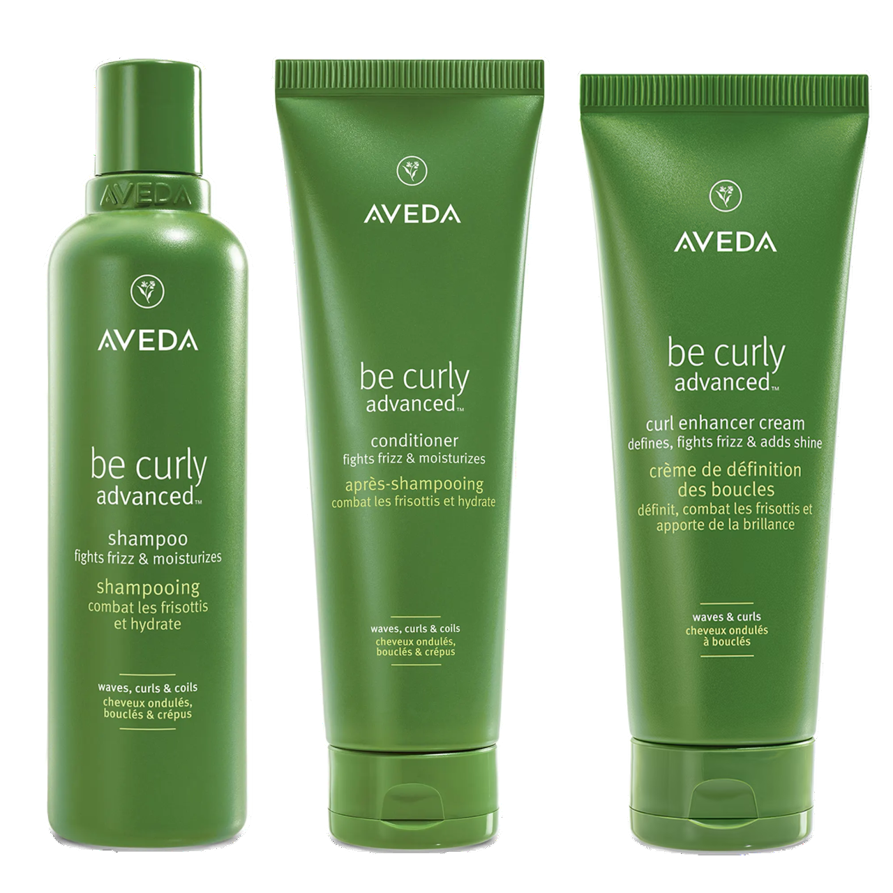 Aveda Be Curly Advanced™ Trio Bundle w/Curl Enhancer Cream 200ml
