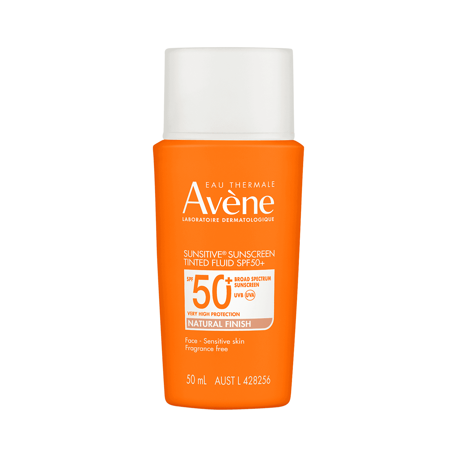 Avène Sunsitive Sunscreen Tinted Fluid SPF50+ 50ml