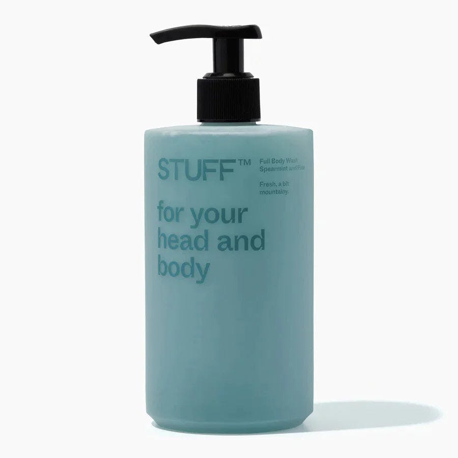 STUFF Men's Spearmint and Pine Shampoo & Body Wash 450ml