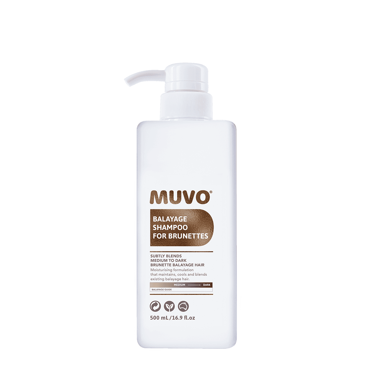 Muvo Balayage Shampoo For Brunettes 500ml