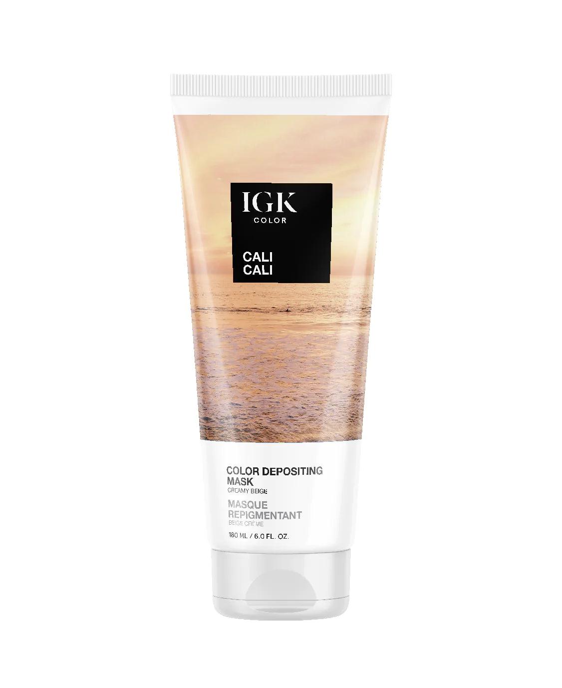 IGK Color Depositing Mask Cali Cali - Creamy Beige 180ml