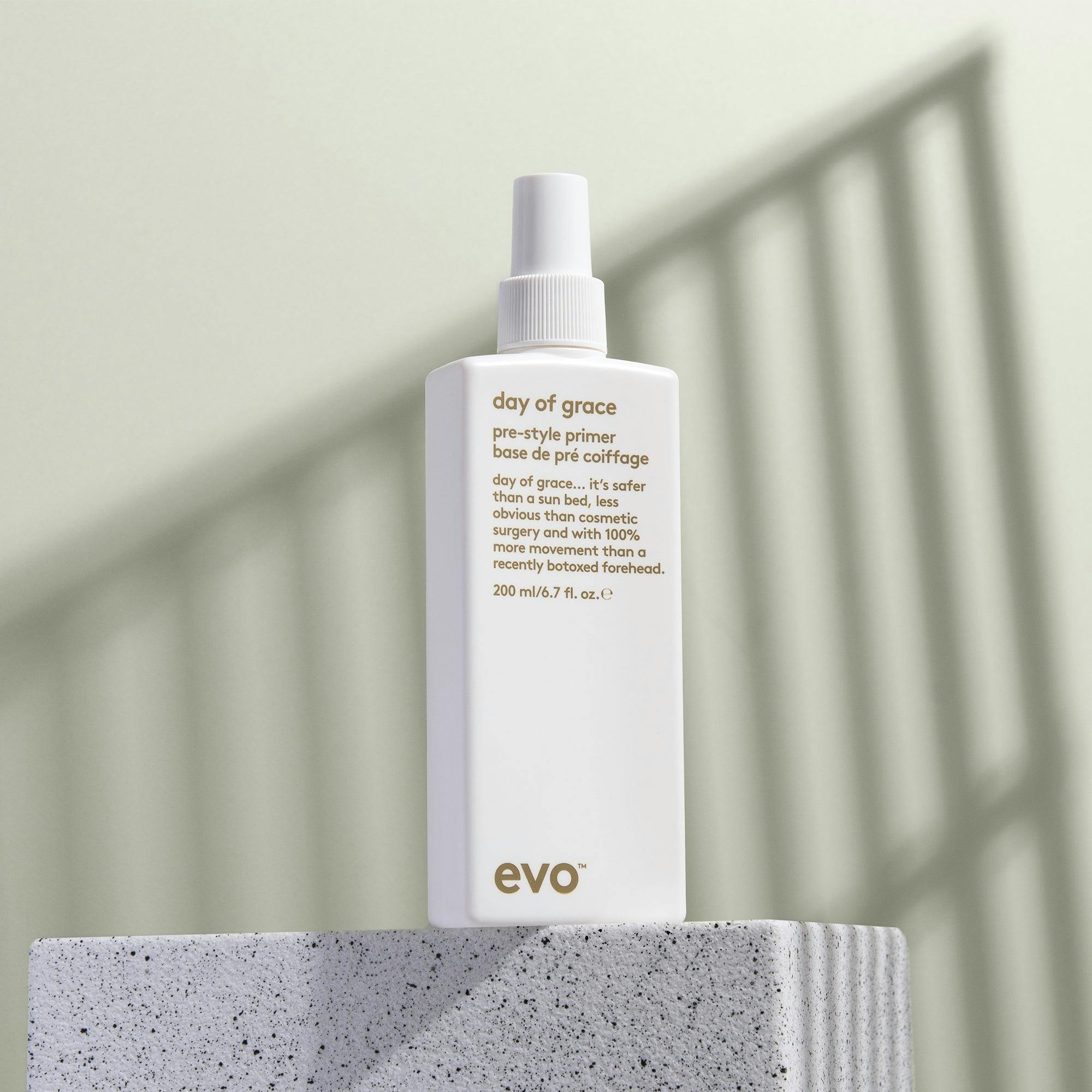 Evo Day of Grace Pre-Style Primer 200ml Duo Bundle