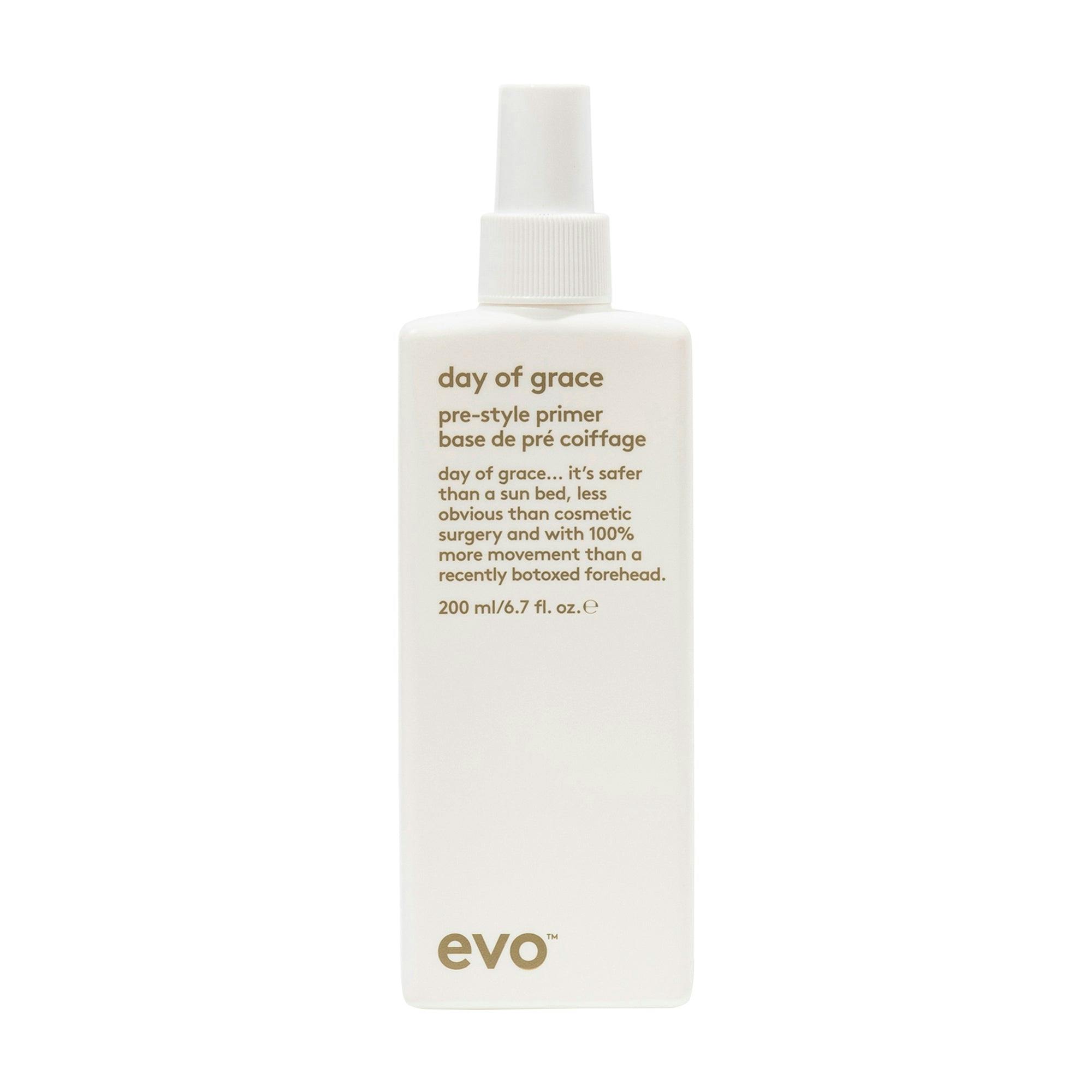 Evo Day of Grace Pre-Style Primer 200ml Duo Bundle