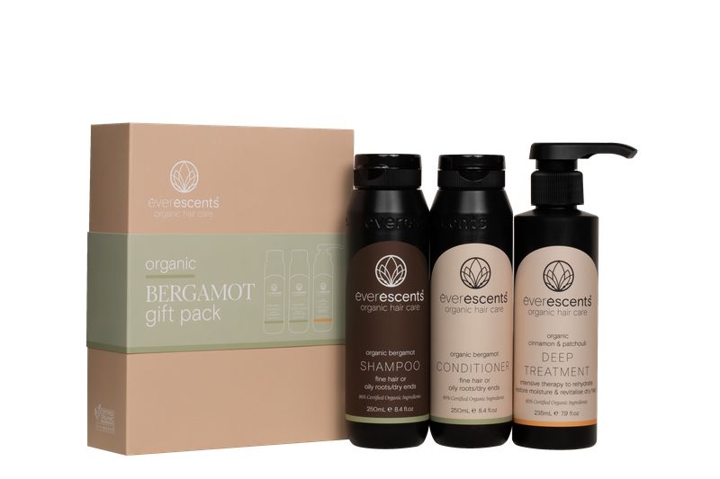 EverEscents Organic Bergamot Trio Pack with Deep Treatment