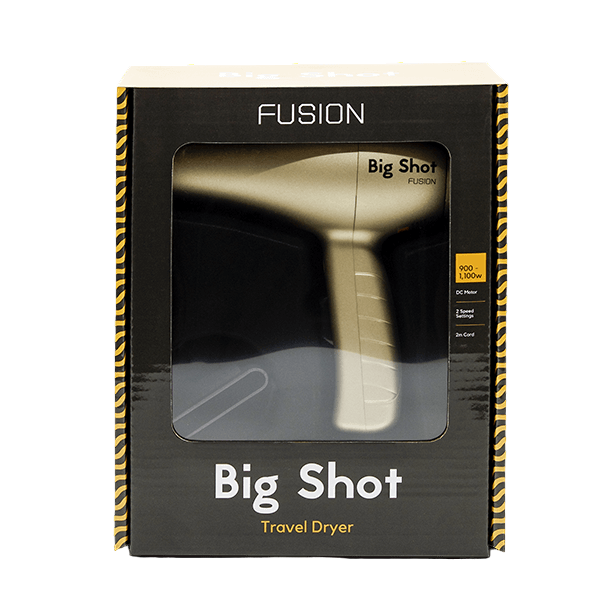 Fusion Big Shot Travel Metallic Dryer 1100 watts