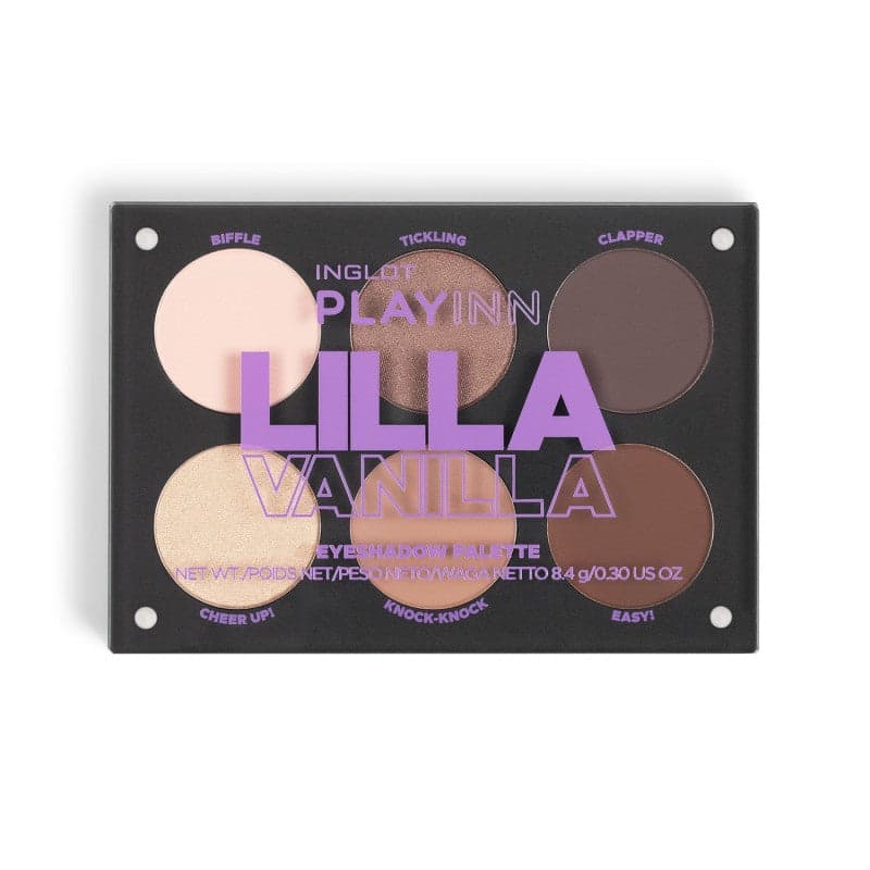 INGLOT Playinn Lilla Vanilla Eyeshadow Palette