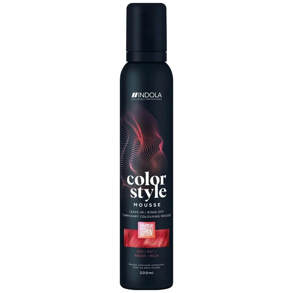 Indola Colour Style Mousse - Red 200ml