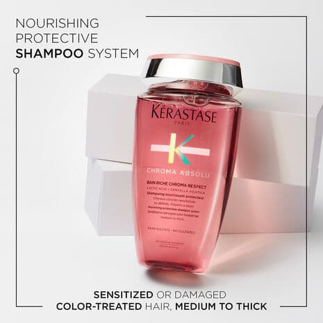 Kérastase Chroma Absolu Regime For Thick Coloured Hair Bundle