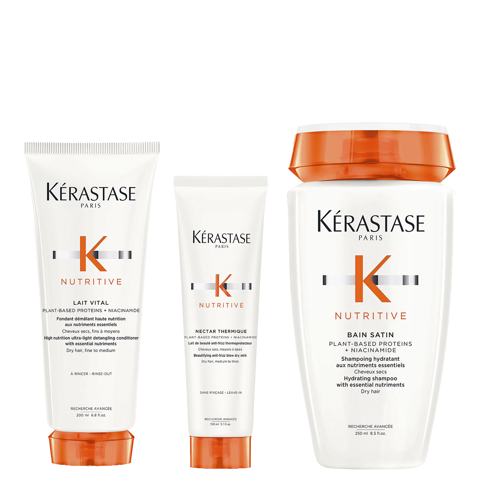 Kérastase Nutritive for Normal to Dry Hair Trio Bundle