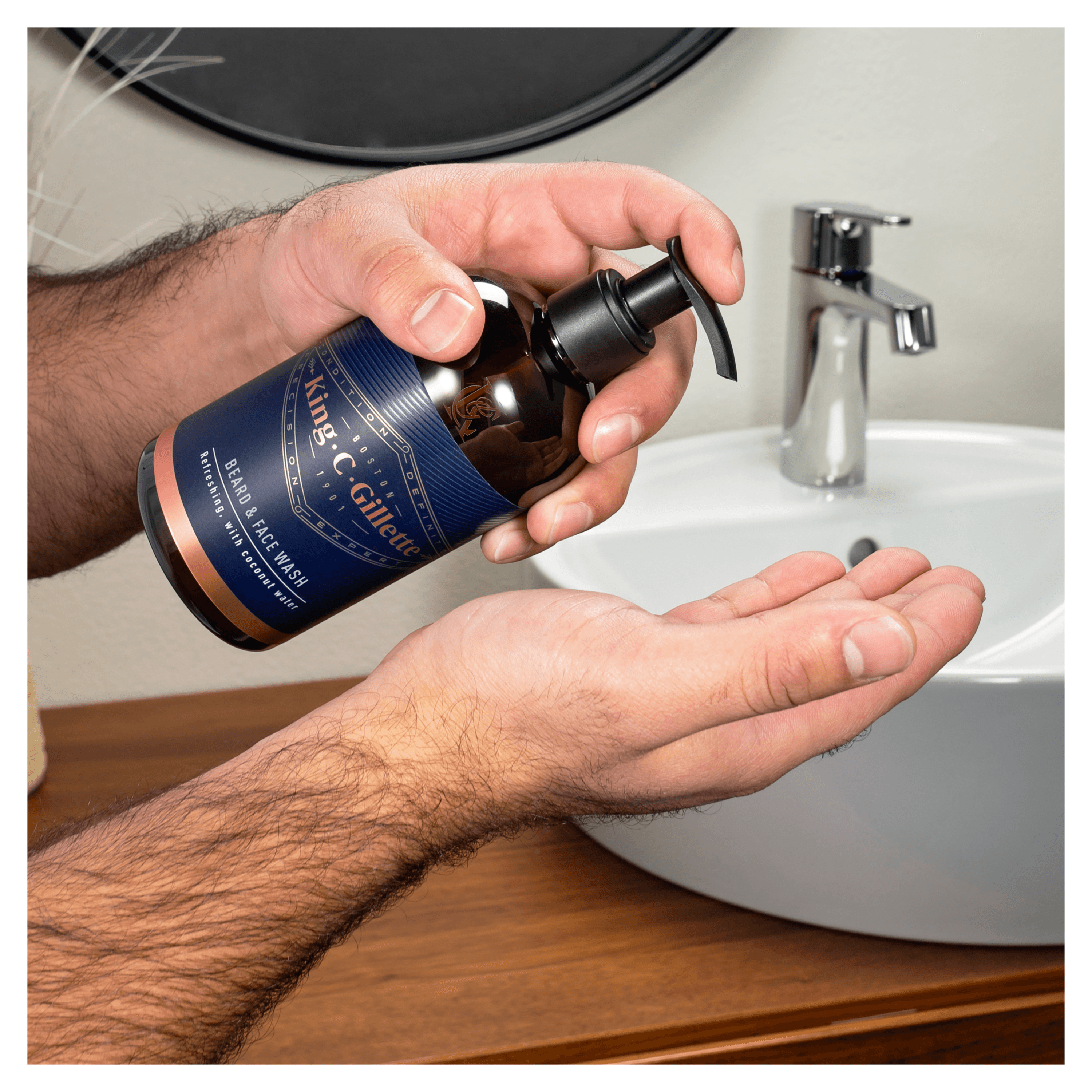 King C. Gillette Beard Wash 350ml