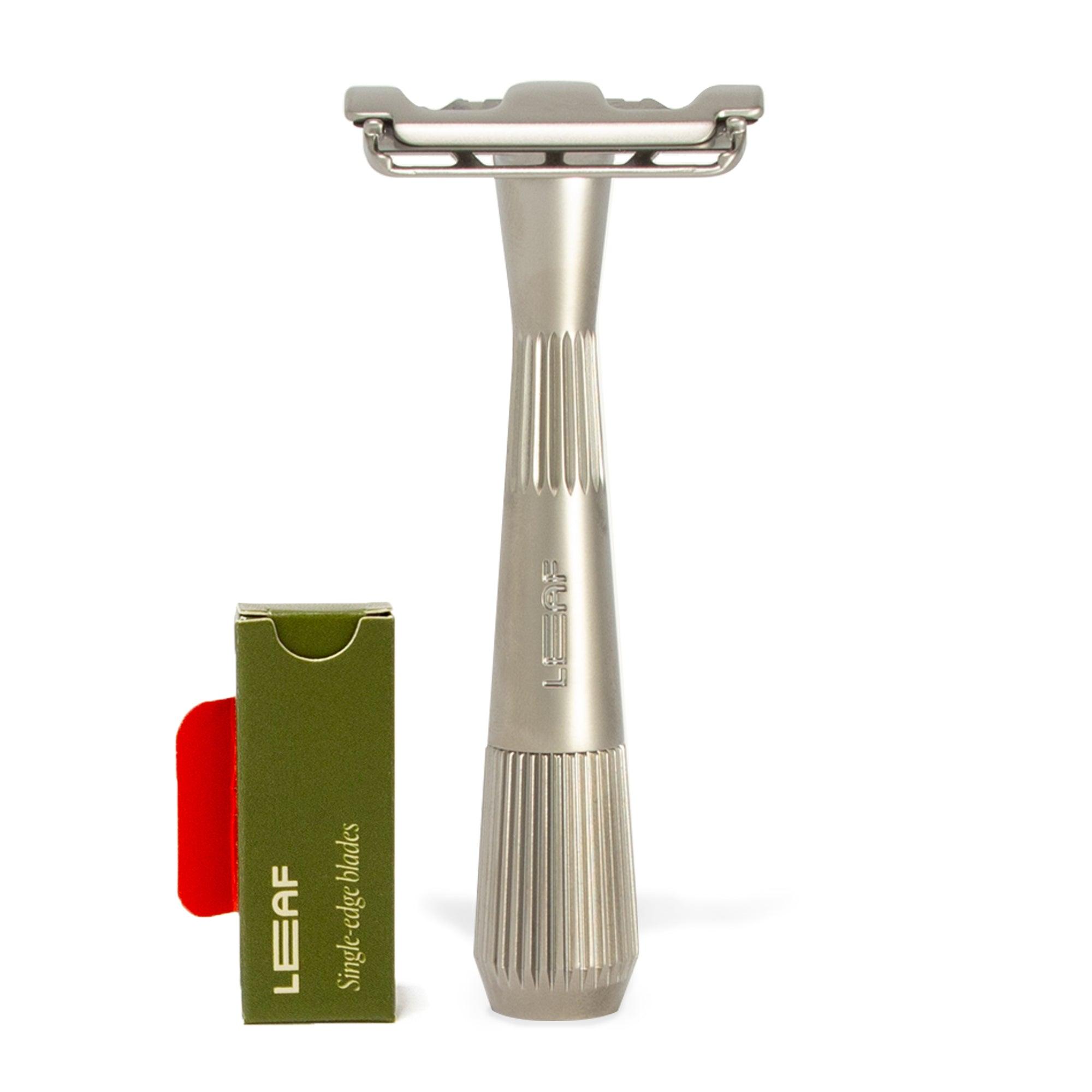 Leaf Shave Twig Razor - Silver