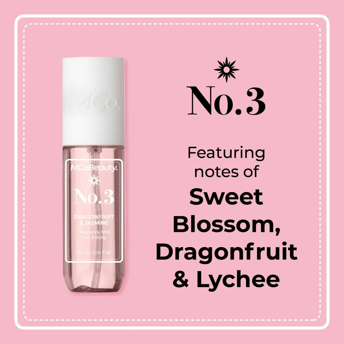 MCoBeauty Fragrance Mist No.3 Dragonfruit & Jasmine 90ml