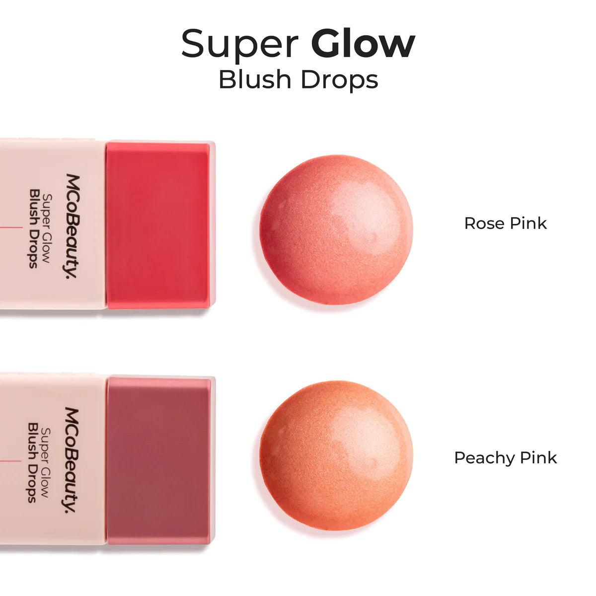 MCoBeauty Super Glow Blush Drops 30ml - Peachy Pink