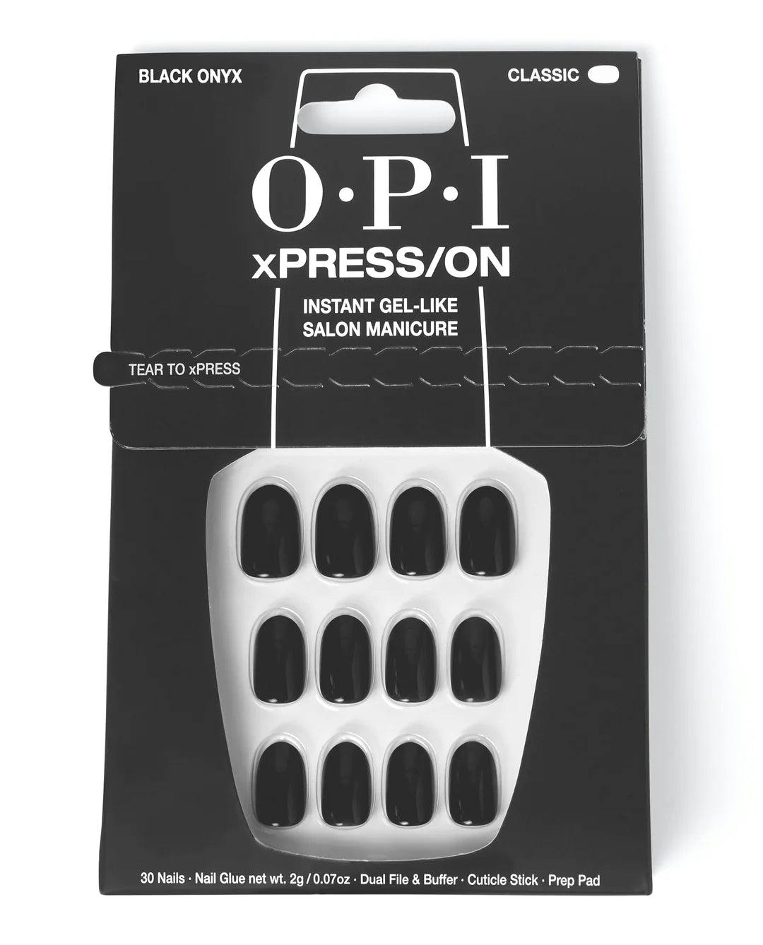 OPI xPRESS/ON Black Onyx