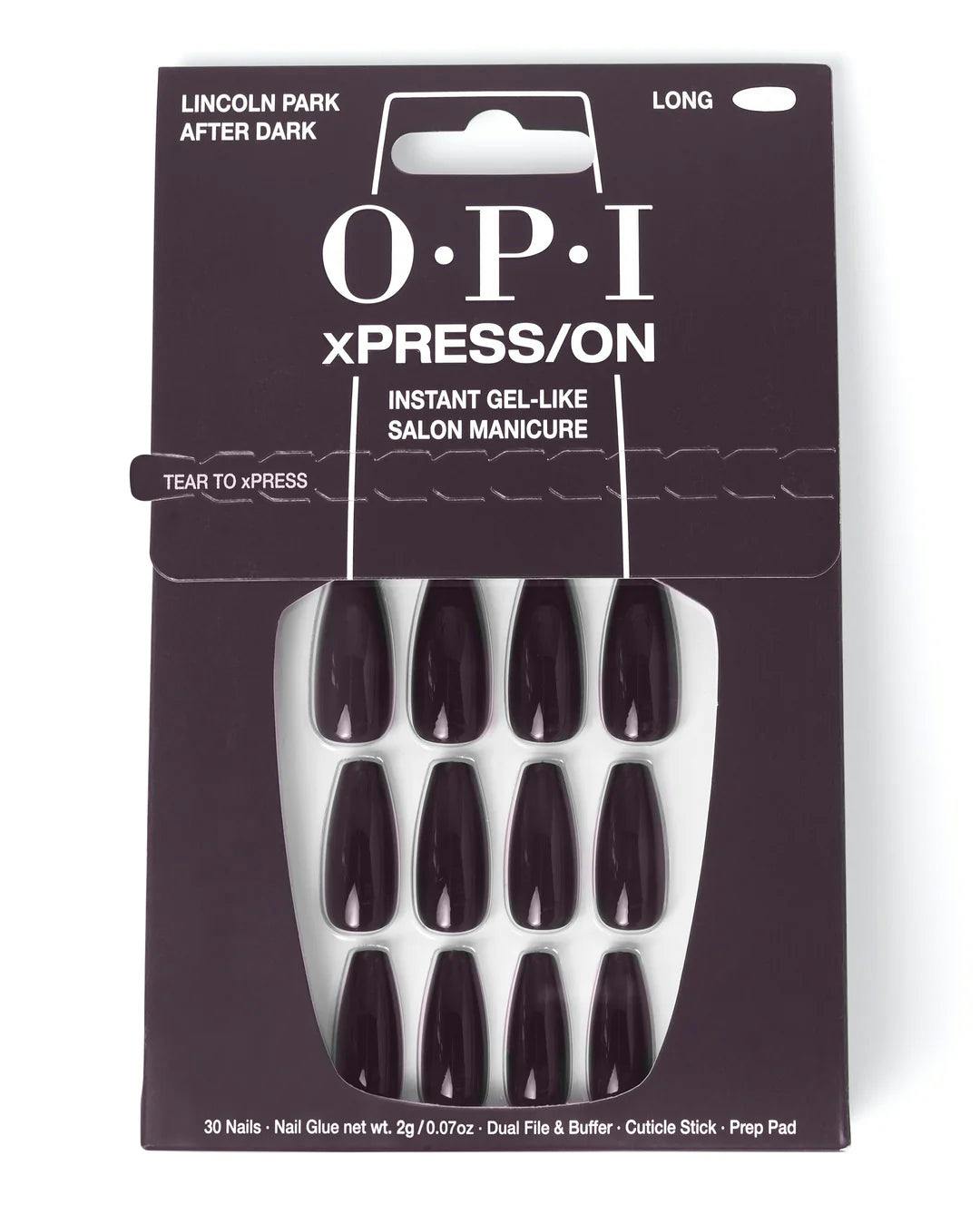 OPI xPRESS/ON Lincoln Park After Dark - LONG