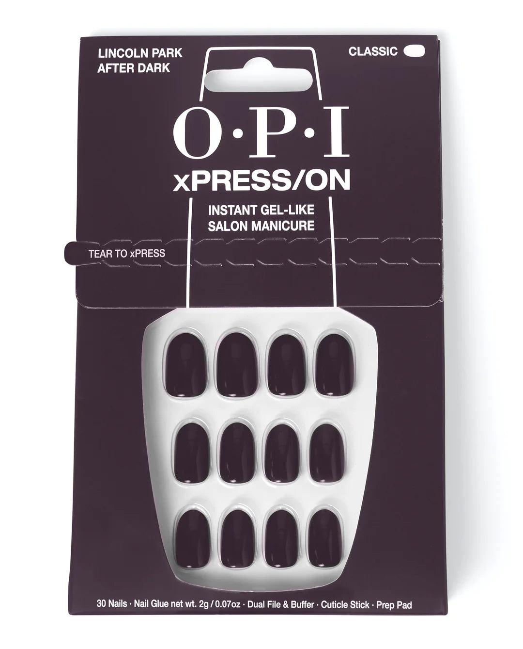 OPI xPRESS/ON Lincoln Park After Dark