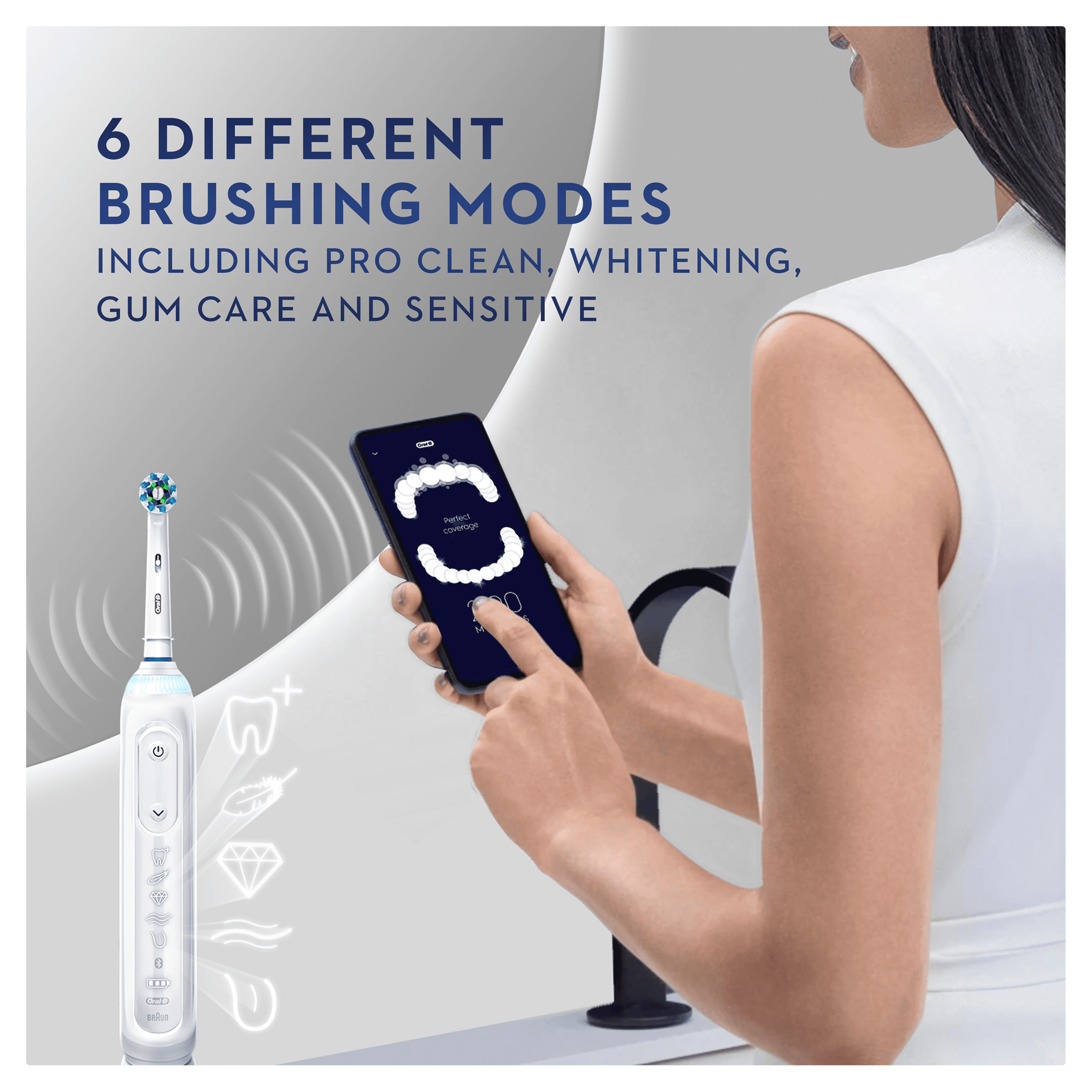 Oral-B Genius Series 9000 Electric Toothbrush WHITE