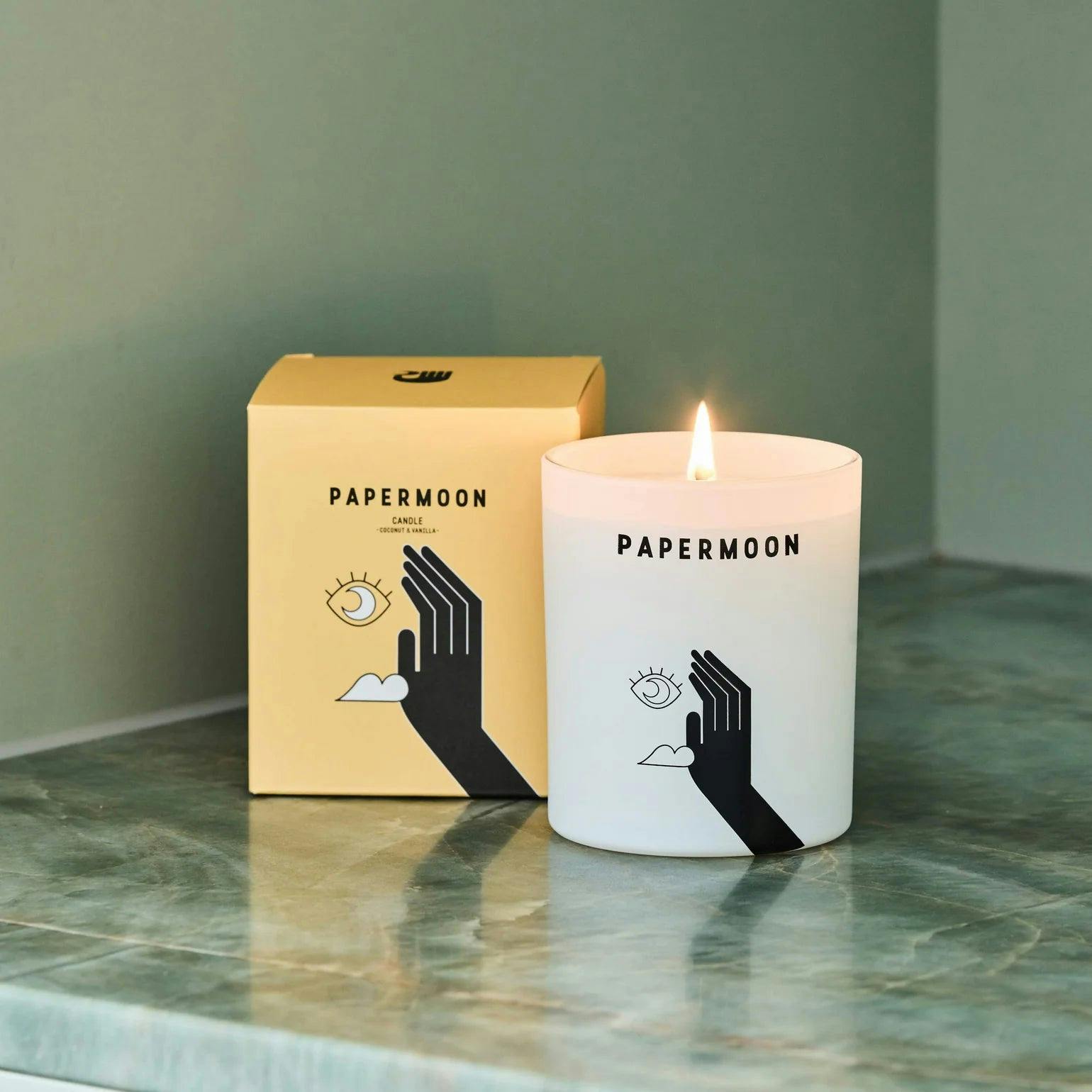 Papermoon Coconut & Vanilla Candle 300g