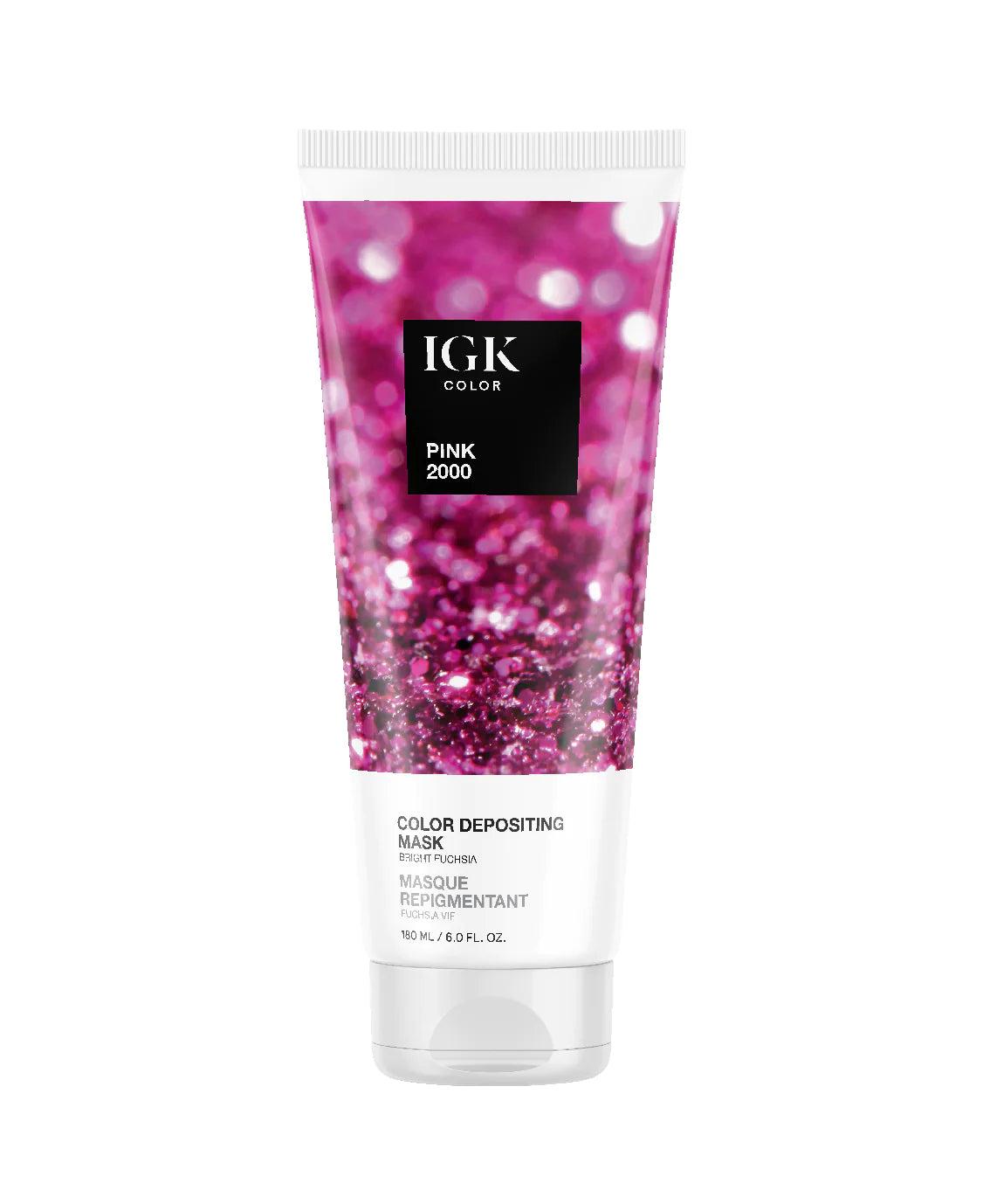 IGK Color Depositing Mask Pink 2000 - Bright Fuchsia 180ml