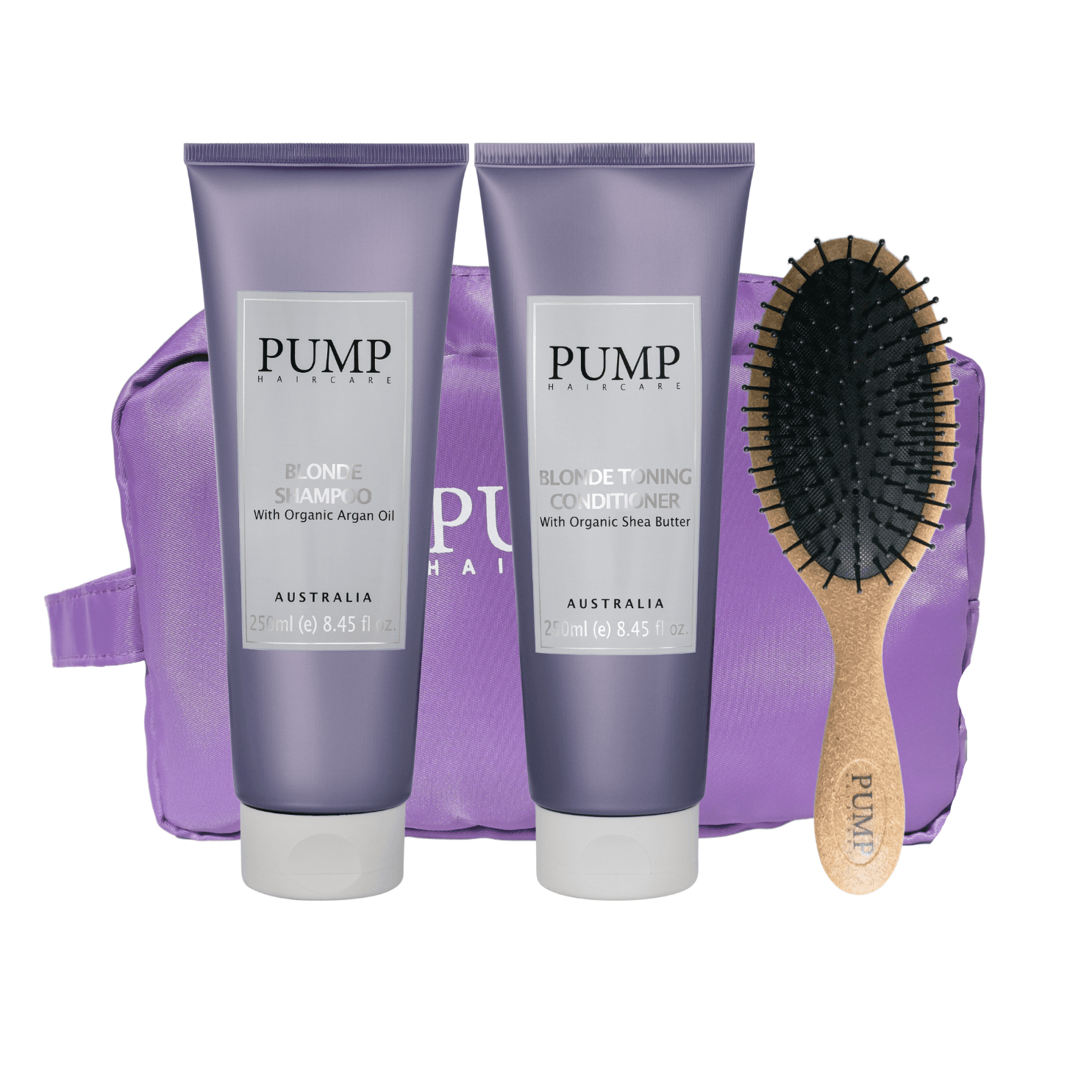 Pump Haircare Blonde Summer Brush Pack