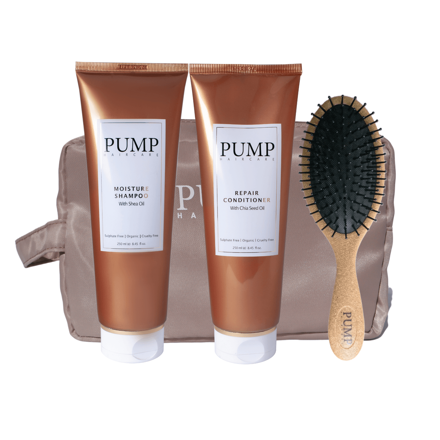 Pump Haircare Moisture Summer Brush Pack