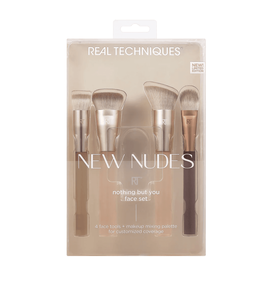 Real Techniques New Nudes Nothing But You Face Set