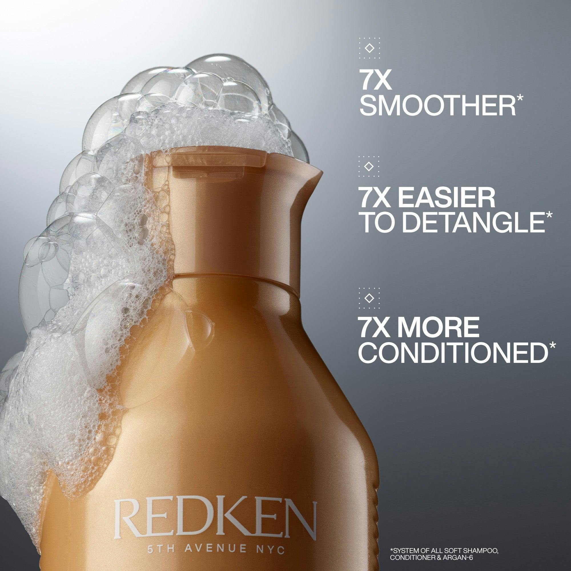 Redken All Soft Shampoo and Conditioner 500ml Bundle