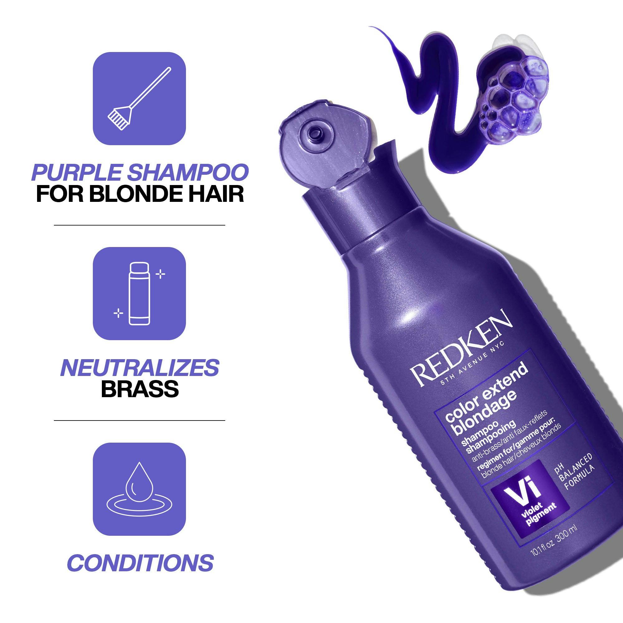 Redken Color Extend Blondage Color Depositing Purple Shampoo 300ml