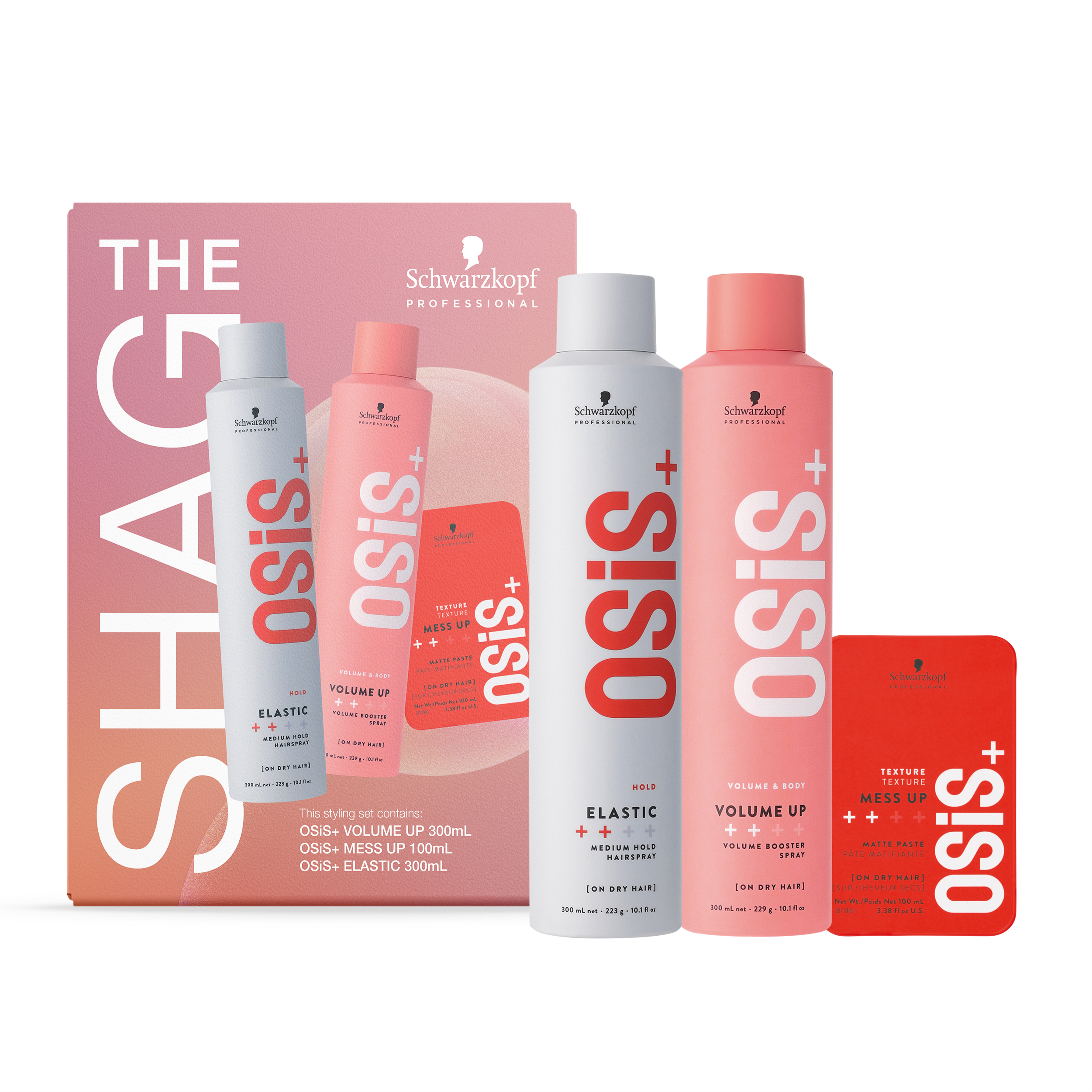 Schwarzkopf Professional The Shag Trio Pack