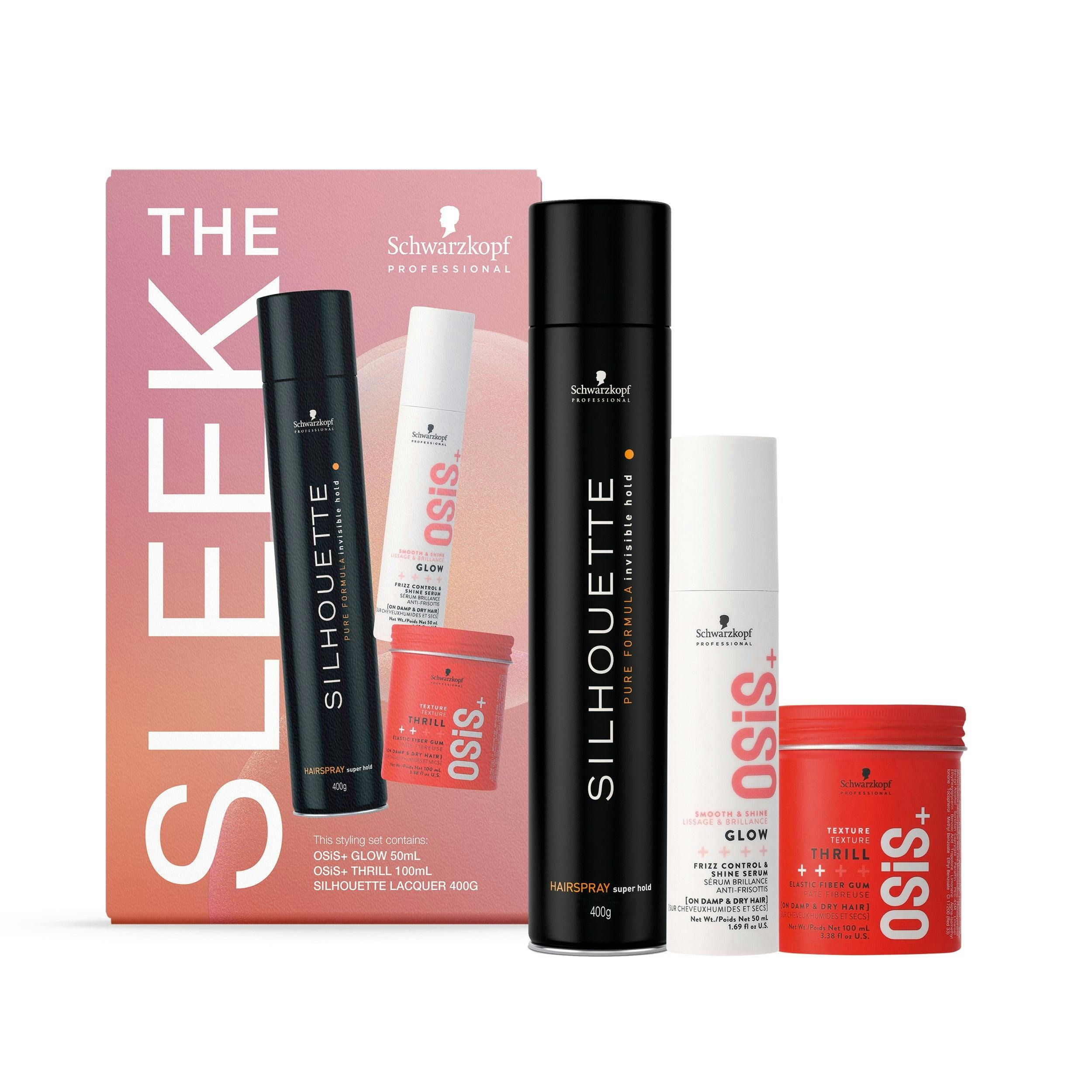 Schwarzkopf Professional The Sleek Trio Pack