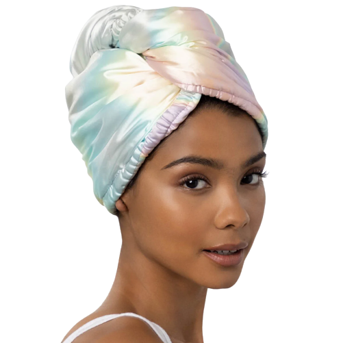 Kitsch Satin-Wrapped Microfiber Hair Towel