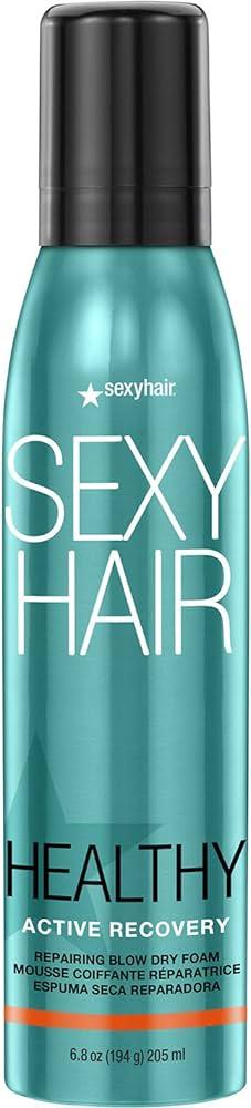 Sexy Hair Healthy Active Recovery Repairing Blow Dry Foam 200ml