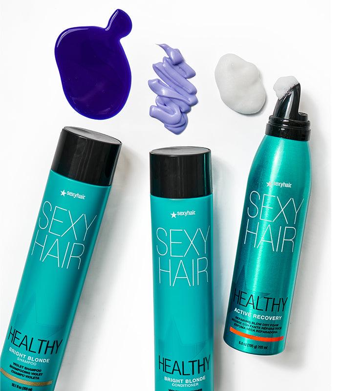 Sexy Hair Healthy Bright Blonde Shampoo 300ml