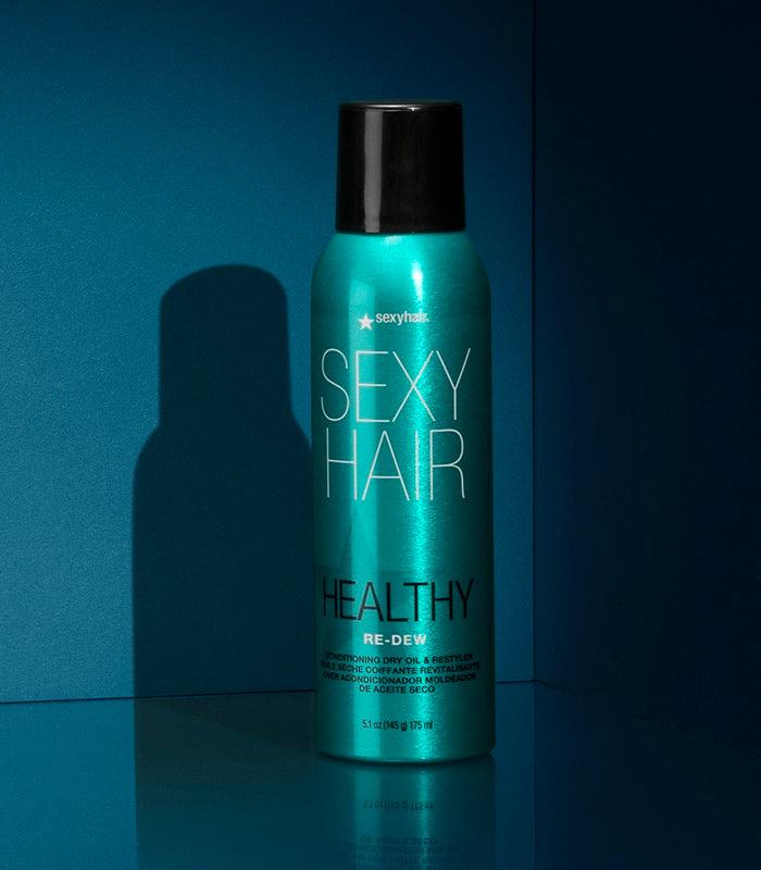 Sexy Hair Healthy Re-Dew Conditioning Dry Oil and Restyler 175ml